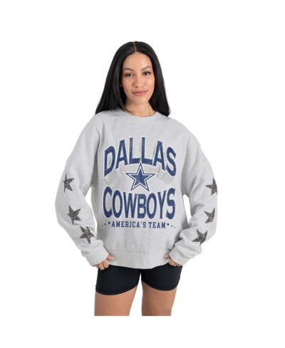 Женское свитшот-худи Gameday Couture Dallas Cowboys Resilience, цвет ash