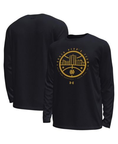 Мужская футболка Under Armour The Bend Stretch, черная, длинный рукав