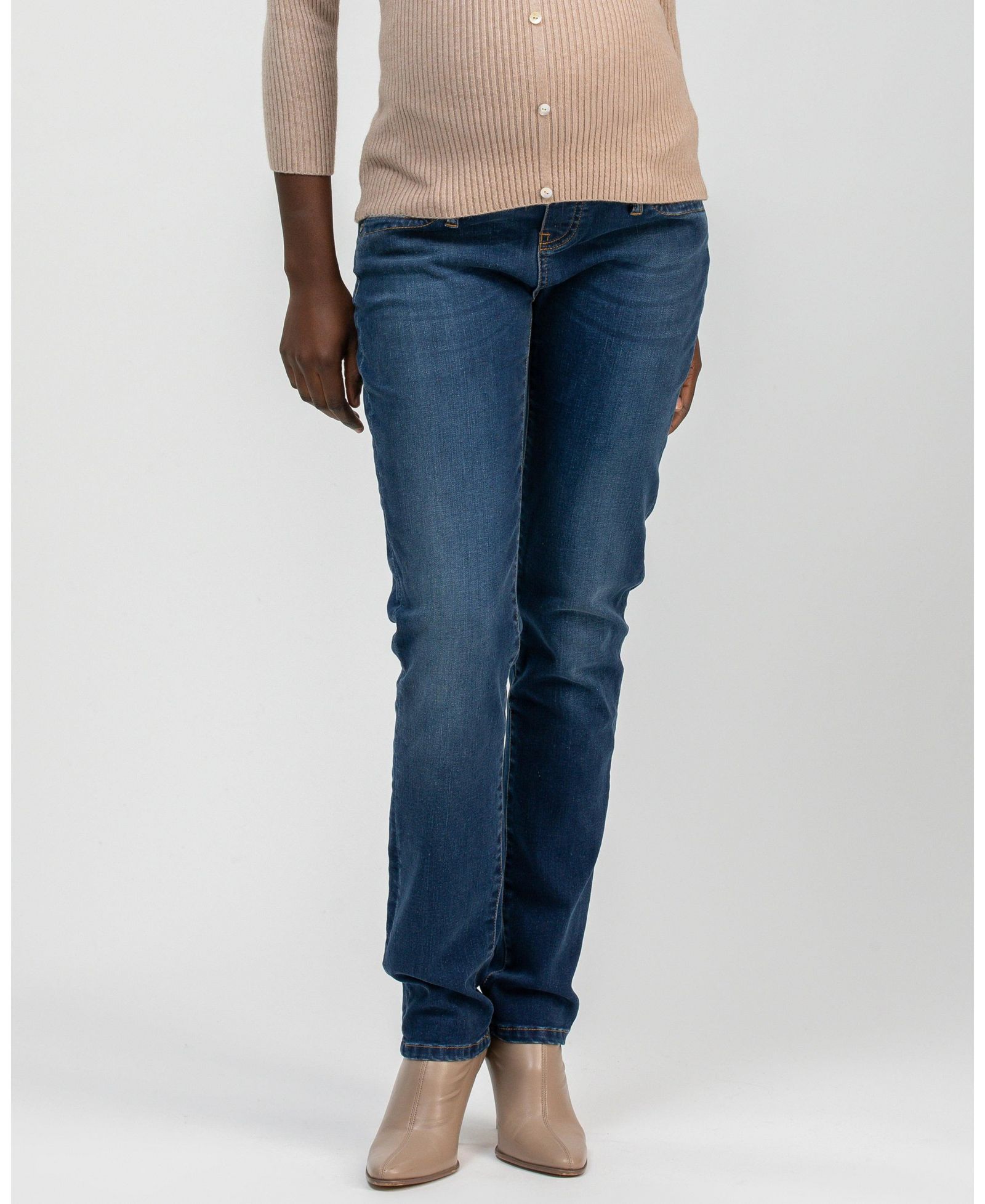 PIETRO BRUNELLI MATERNITY Maternity Cool Girl Stretch Denim Jeans