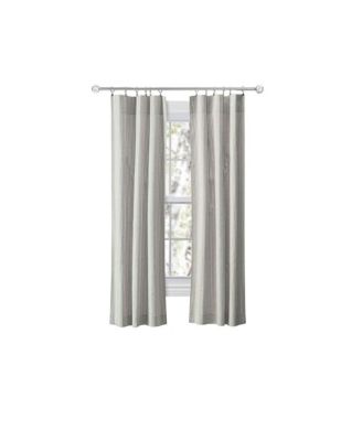 Пара штор Ellis Curtain Plaza Classic Ticking Stripe с подхватами 56" x 63"