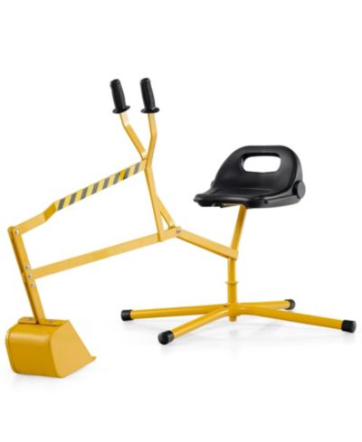 Metal Sand Digger Toy with 360 Degree Rotation for Kids Ages 3 and Up