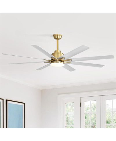 Sofucor 66 Inch 8 Blade Ceiling Fan with Intelligent Remote Control and App Timing Function