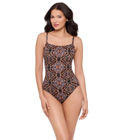 Женский слитный купальник Miraclesuit Women's Scandale Kara с косточками