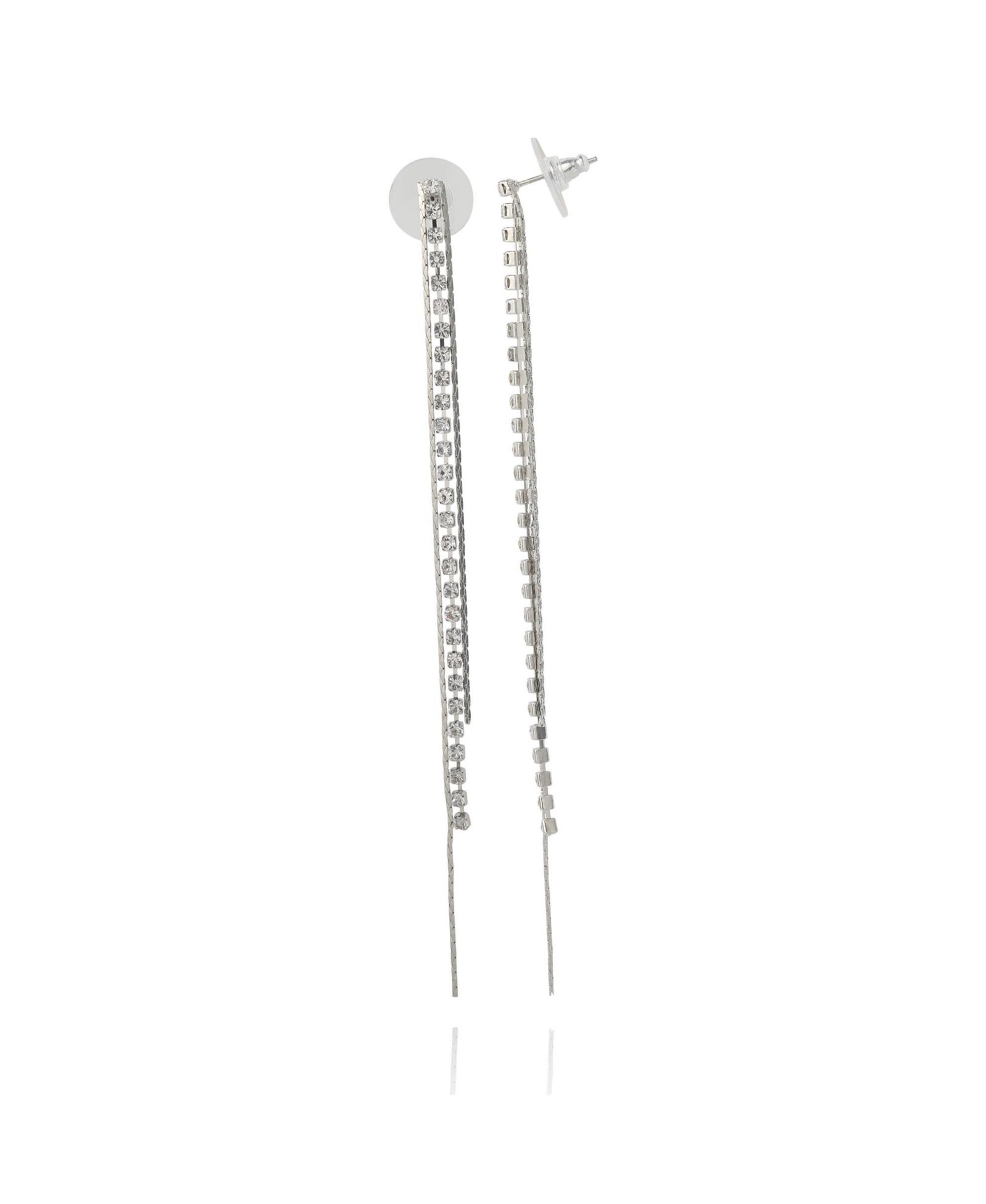 Серьги BCBGeneration Chain Fringe Drop