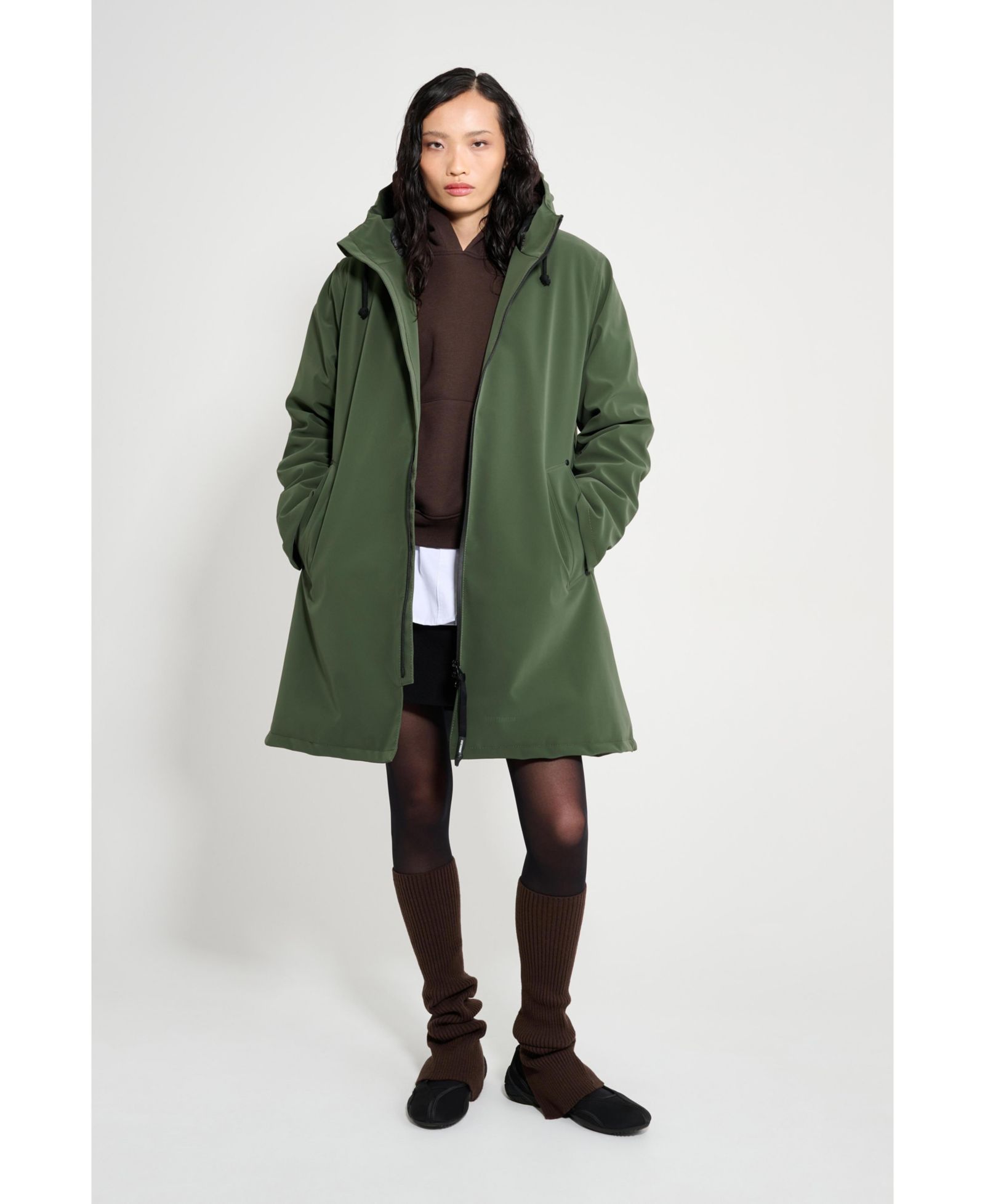 Stutterheim женское матовое зимнее пальто Mosebacke