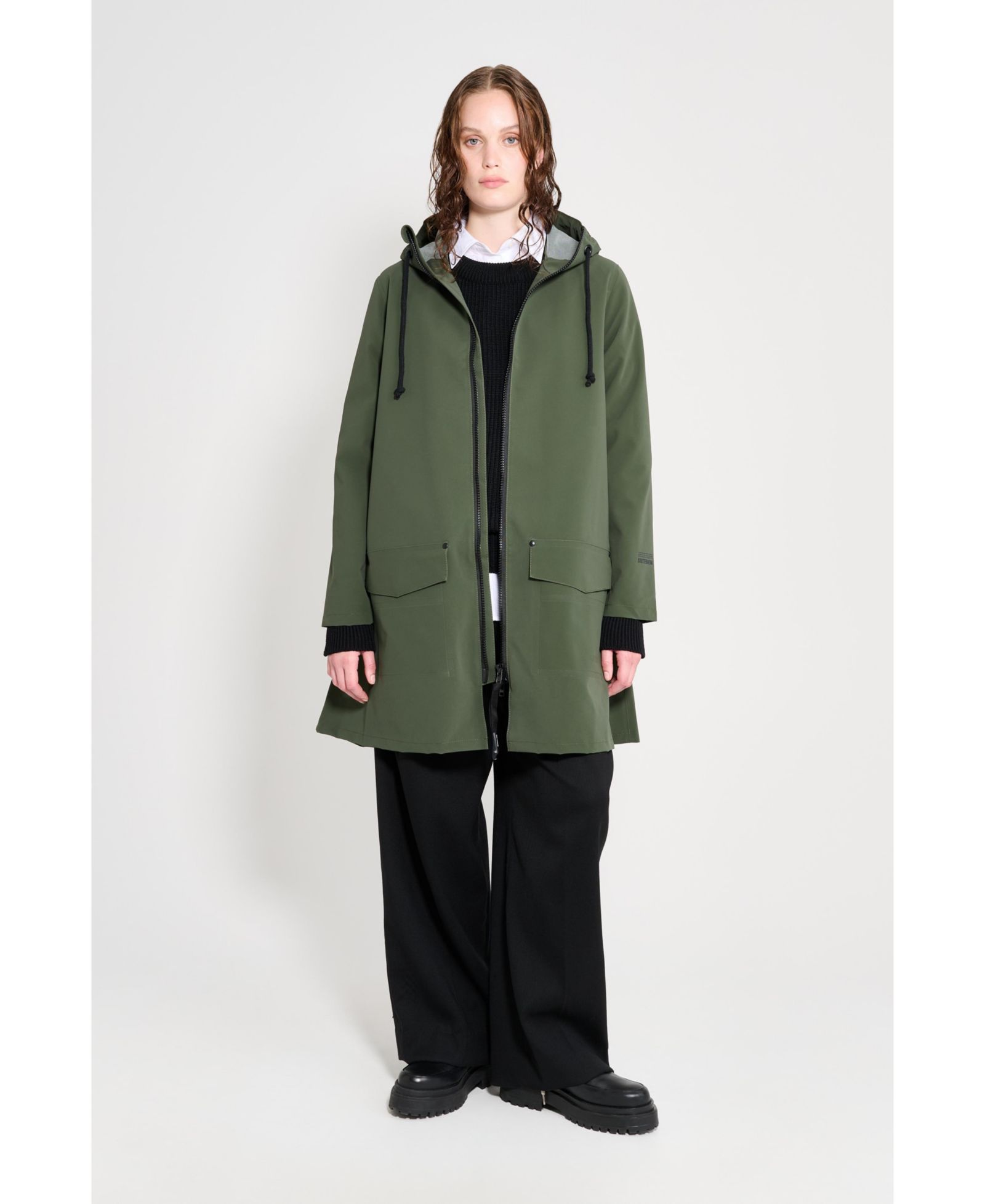 Stutterheim Женский дождевик Mosebacke Patch