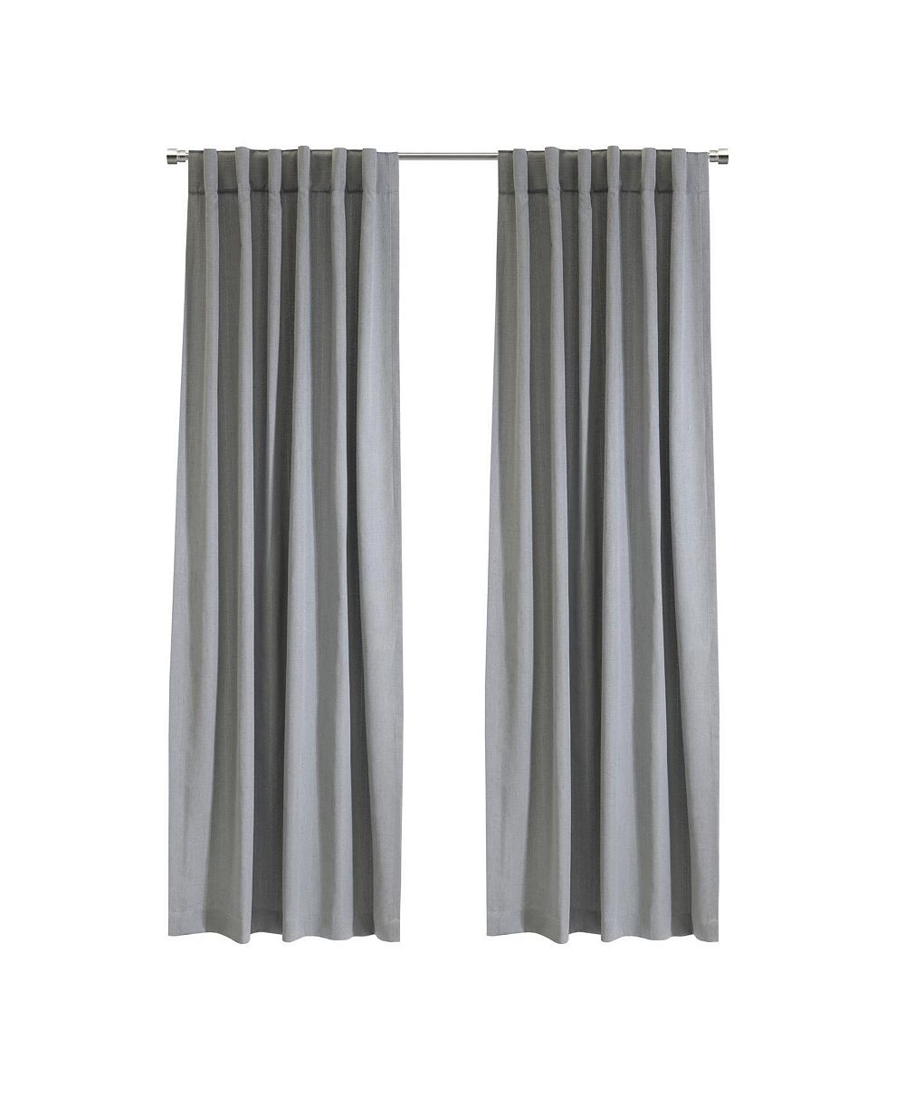 Штора Habitat Mulberry Light Filtering Functional Dual Header Grey
