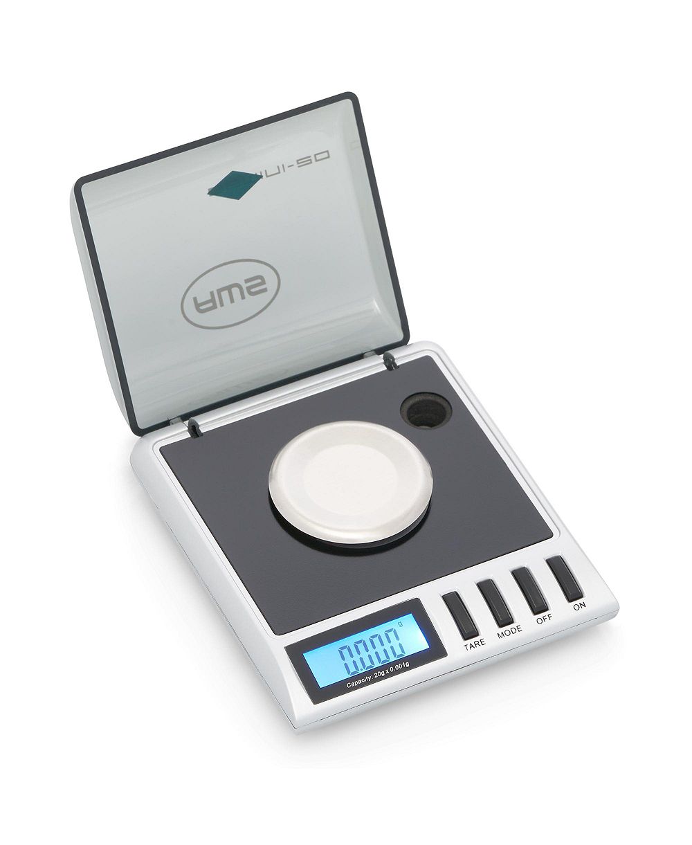 Цифровые карманные весы American Weigh Scales Gemini-20-Black, 20g x 0.001g