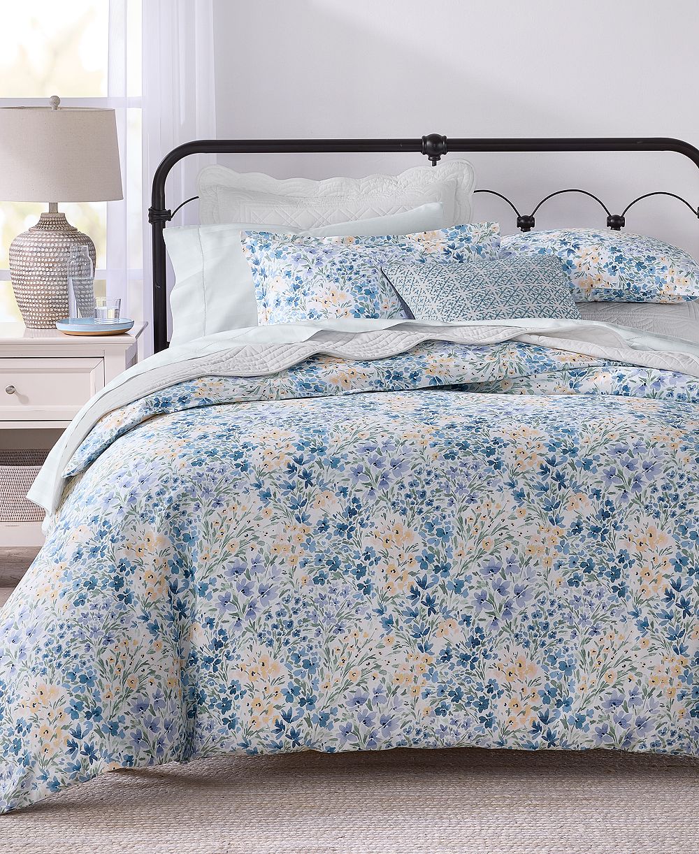 Charter Club Meadow Floral 3-Pc. Comforter Set, King