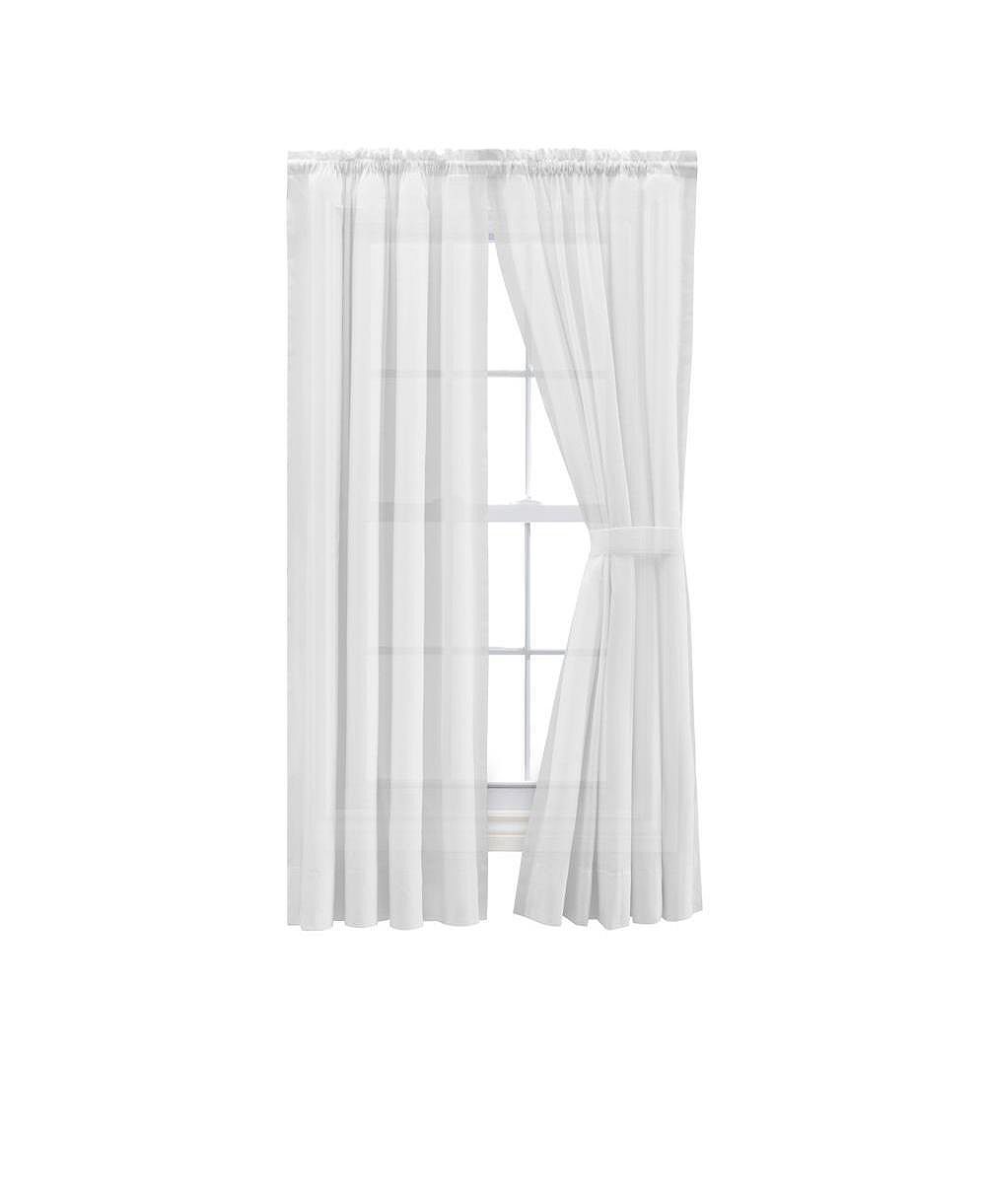 Парные шторы Ellis Curtain Shadow Stripe Tailored с завязками для окон