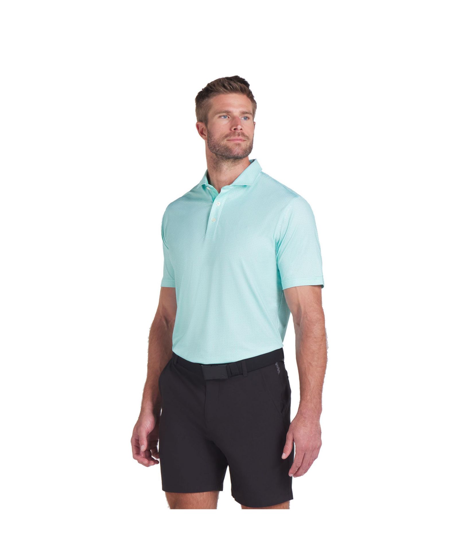 Puma Golf Men's Puma Mattr Tile Golf Polo