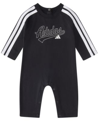 adidas Baby Boys' Classic Raglan Long-Sleeve Coverall