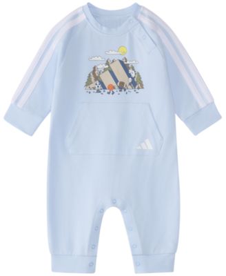 adidas Baby Boys' 3S Mountain Long-Sleeve Coverall