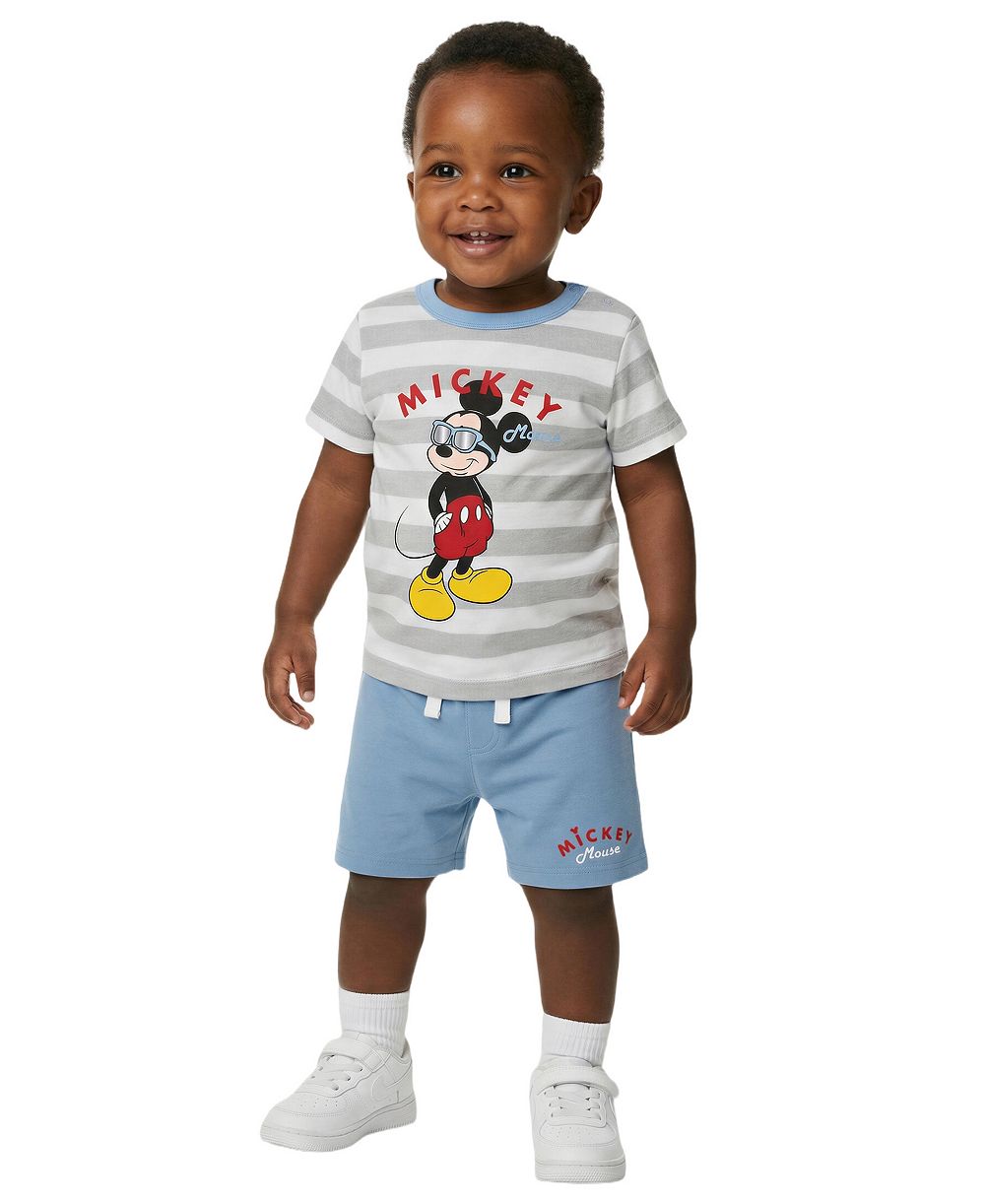 Комплект одежды Disney Baby Boys' Mickey Print Top and Shorts, 2-Piece Set