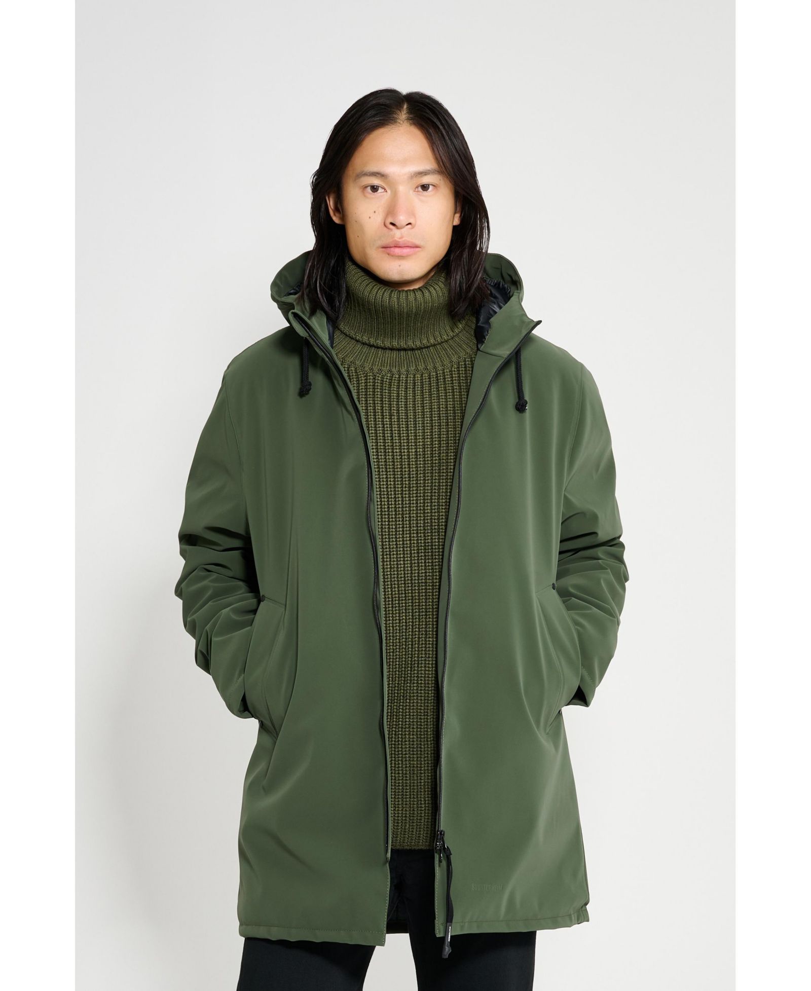 Мужское зимнее пальто Stutterheim Stockholm Matte