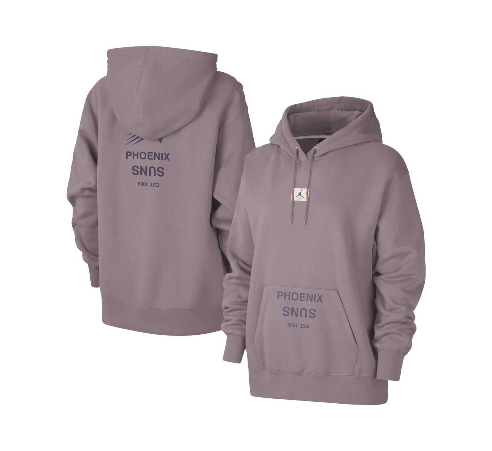 Женское худи Jordan Purple Phoenix Suns Courtside Statement Edition Premium Pullover
