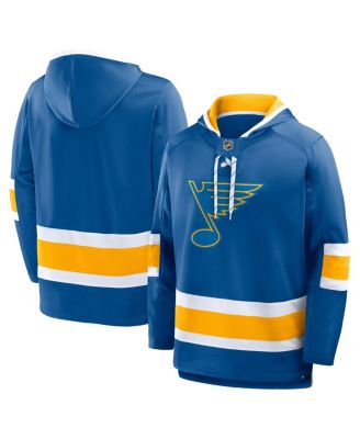 Fanatics Men's Blue St. Louis Blues Prime Time Fleece Hoodie