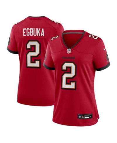 Nike Women's Emeka Egbuka Red Tampa Bay Buccaneers Team Game Jersey