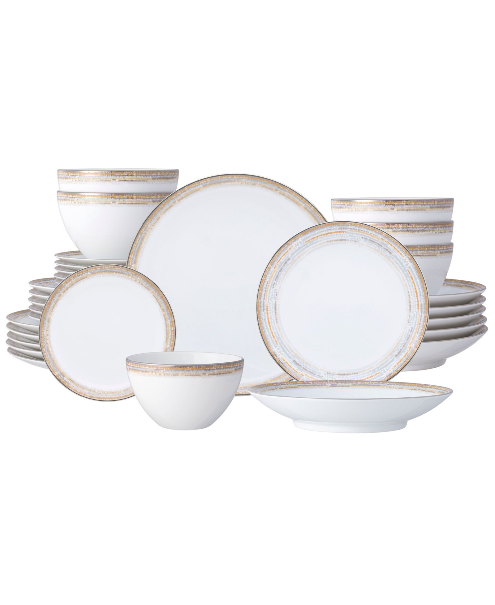 Набор столовых приборов Noritake Raylan 30-Piece, Service For 6