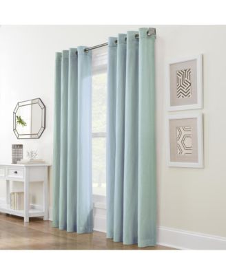 Штора Habitat Harmony Light Filtering Grommet Curtain, Sky Blue
