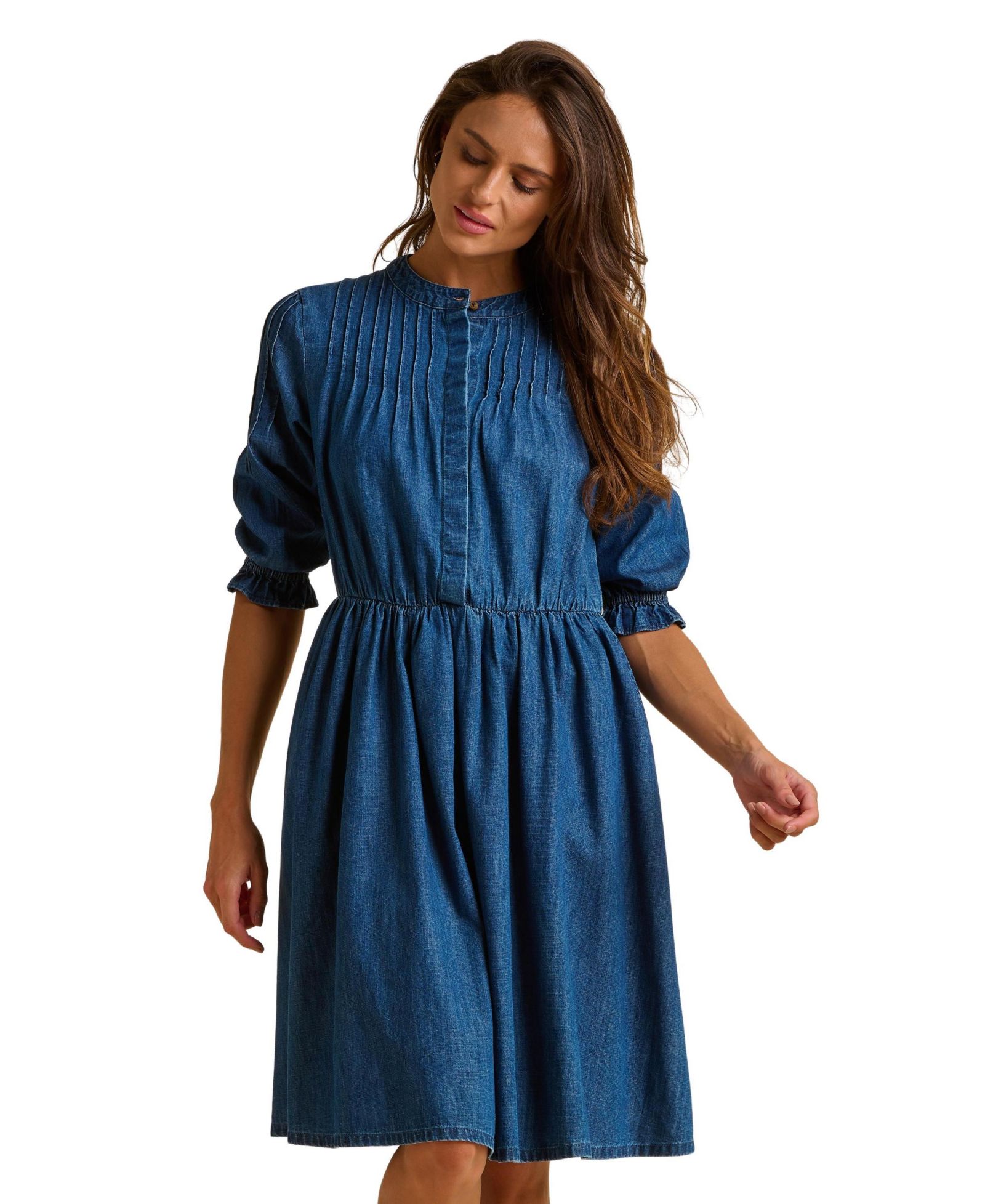 Женское платье Brakeburn Women's Icylyn 3/4 Sleeve Round Neck