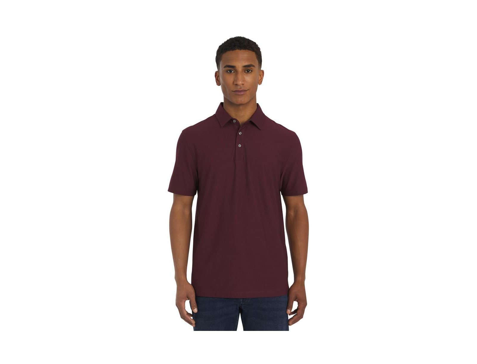 DKNY Men's Transit Stretch Knit Polo