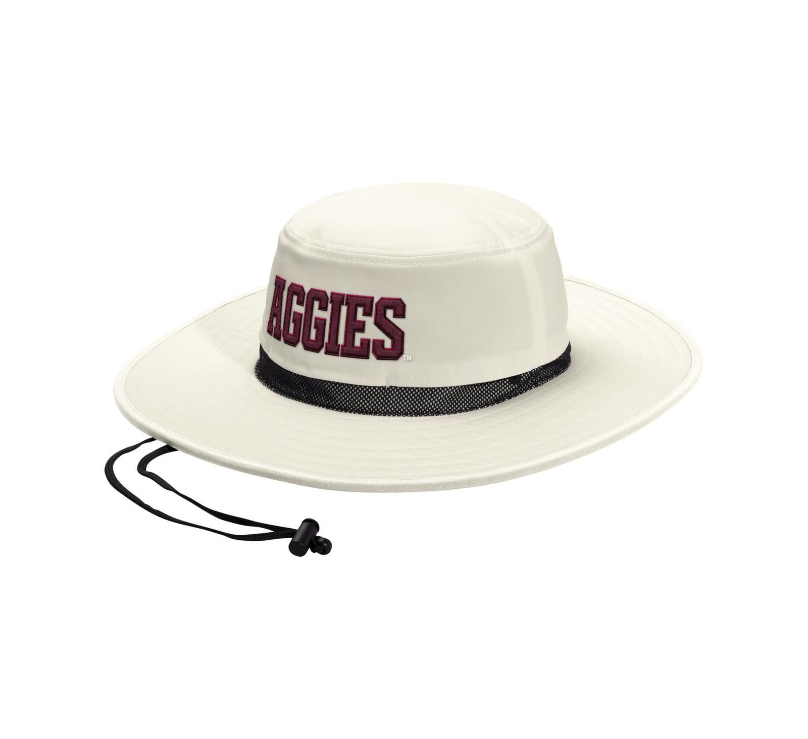 Adidas Men's and Women's Cream Texas A&M Aggies Wide Brim Boonie Bucket Hat