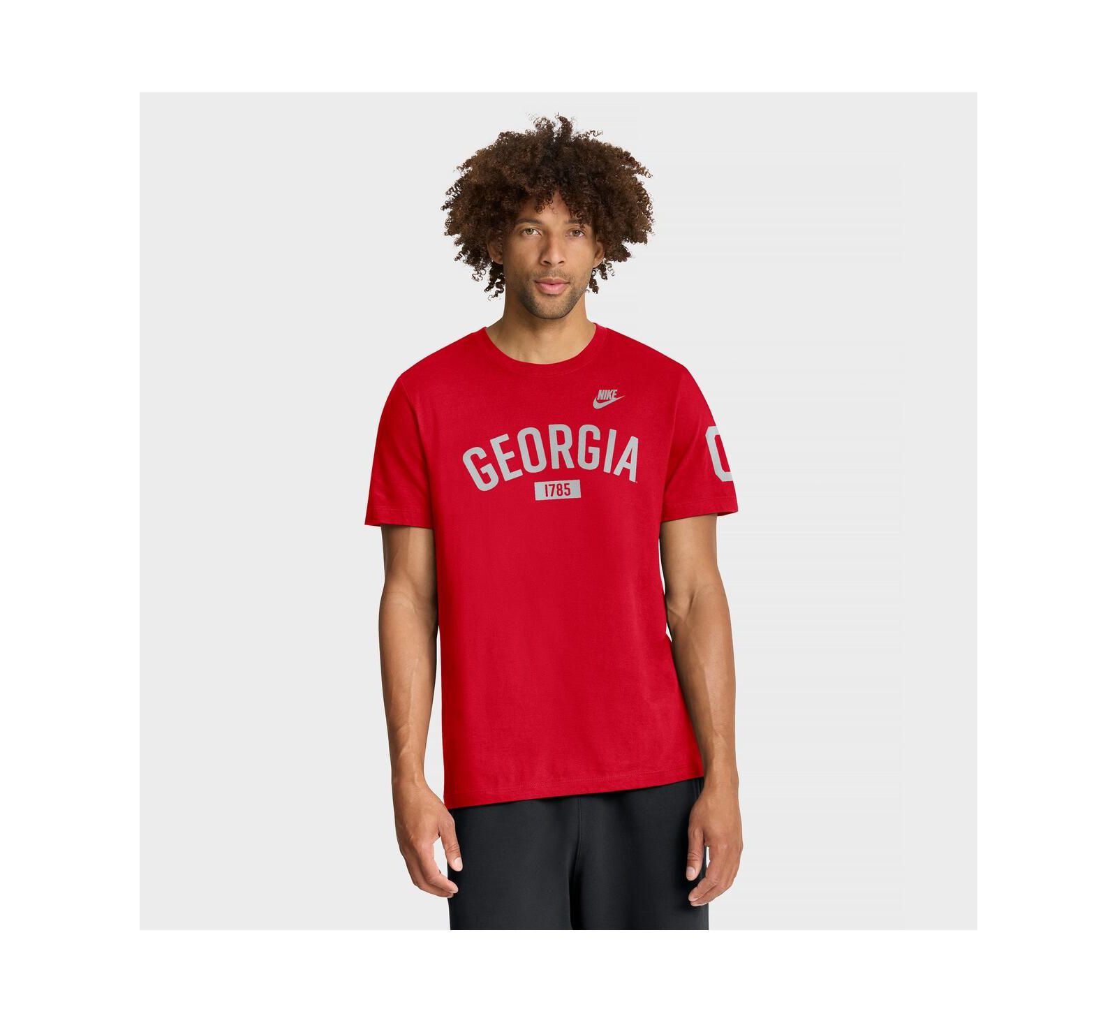Nike Men's Red Georgia Bulldogs Legacy Arch T-Shirt