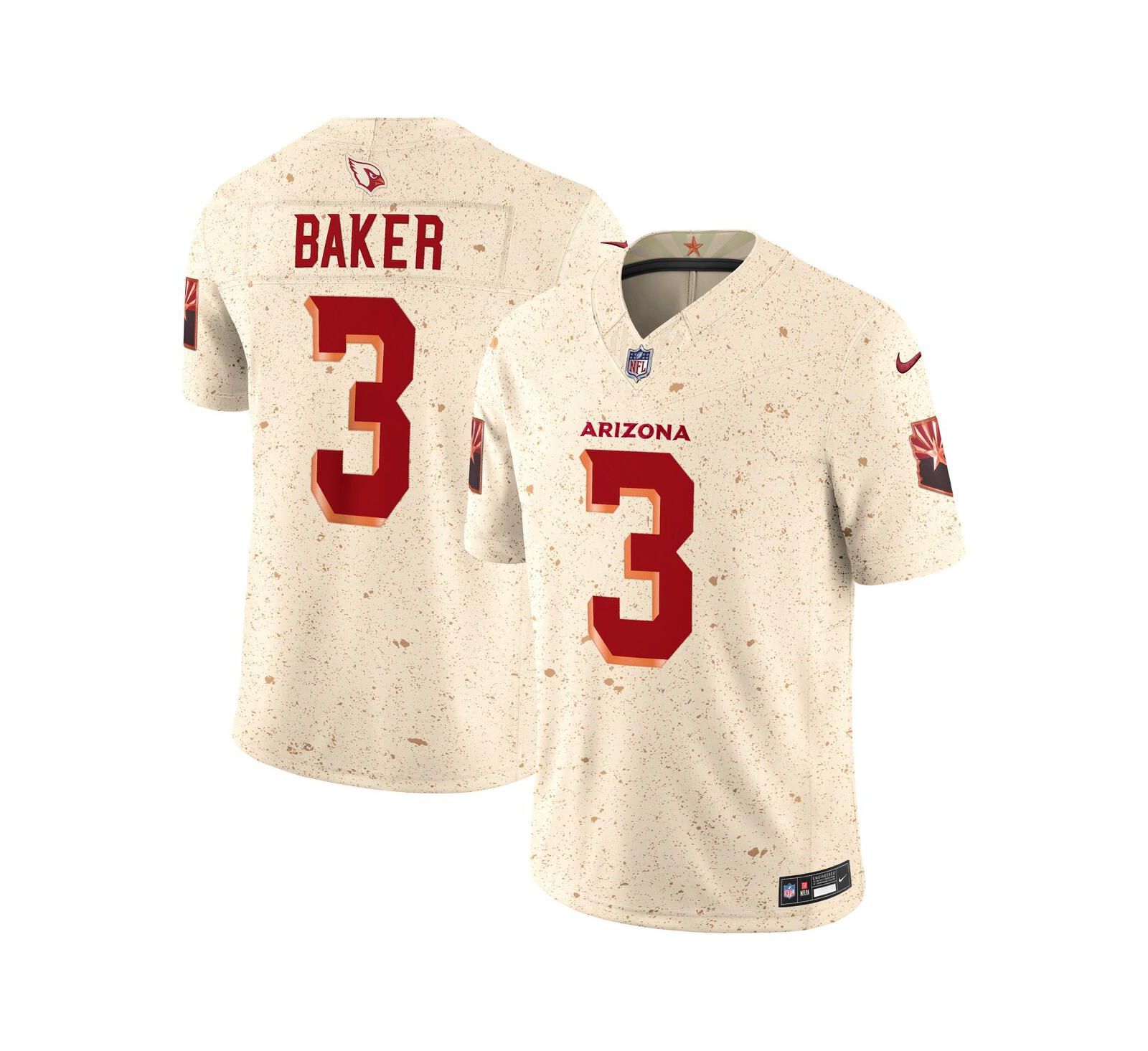 Nike Men's Budda Baker Natural Arizona Cardinals 2025 Rivalries Collection Limited Jersey