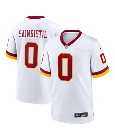 Nike Мужская джерси Mike Sainristil Washington Commanders White Super Bowl Era