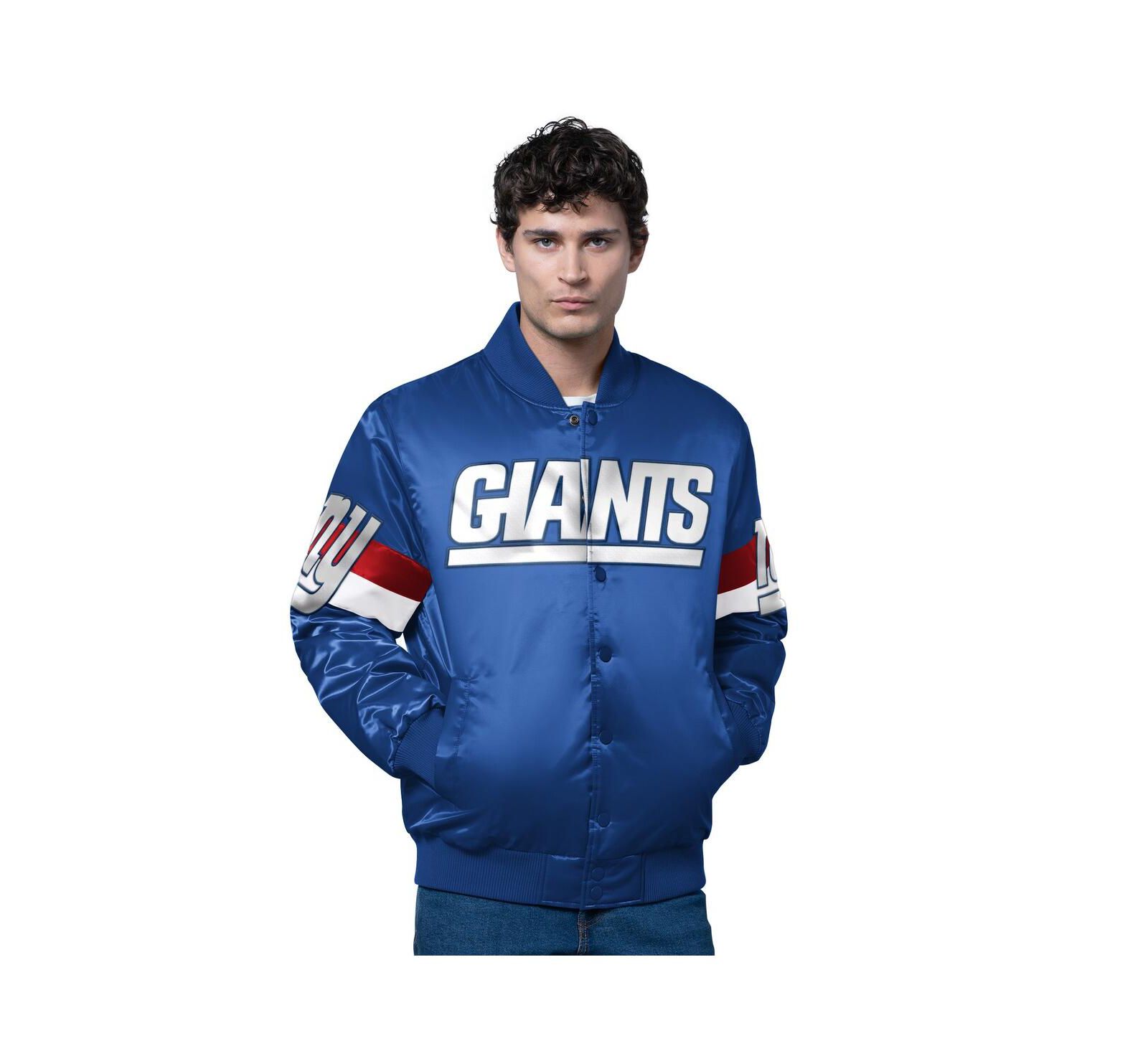 Starter Мужская куртка Varsity с логотипом New York Giants