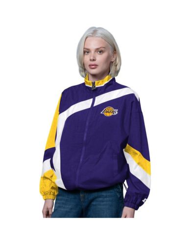 Starter Women's Purple/Gold Los Angeles Lakers 1st Quarter Full-Zip Jacket