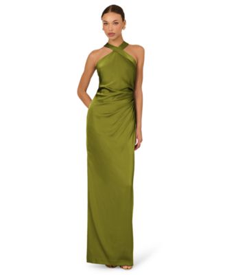 Adrianna Women's Halter Neck Ball Gown