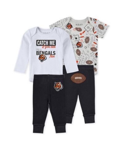 Набор боди и брюк WEAR by Erin Andrews для новорожденных Cincinnati Bengals