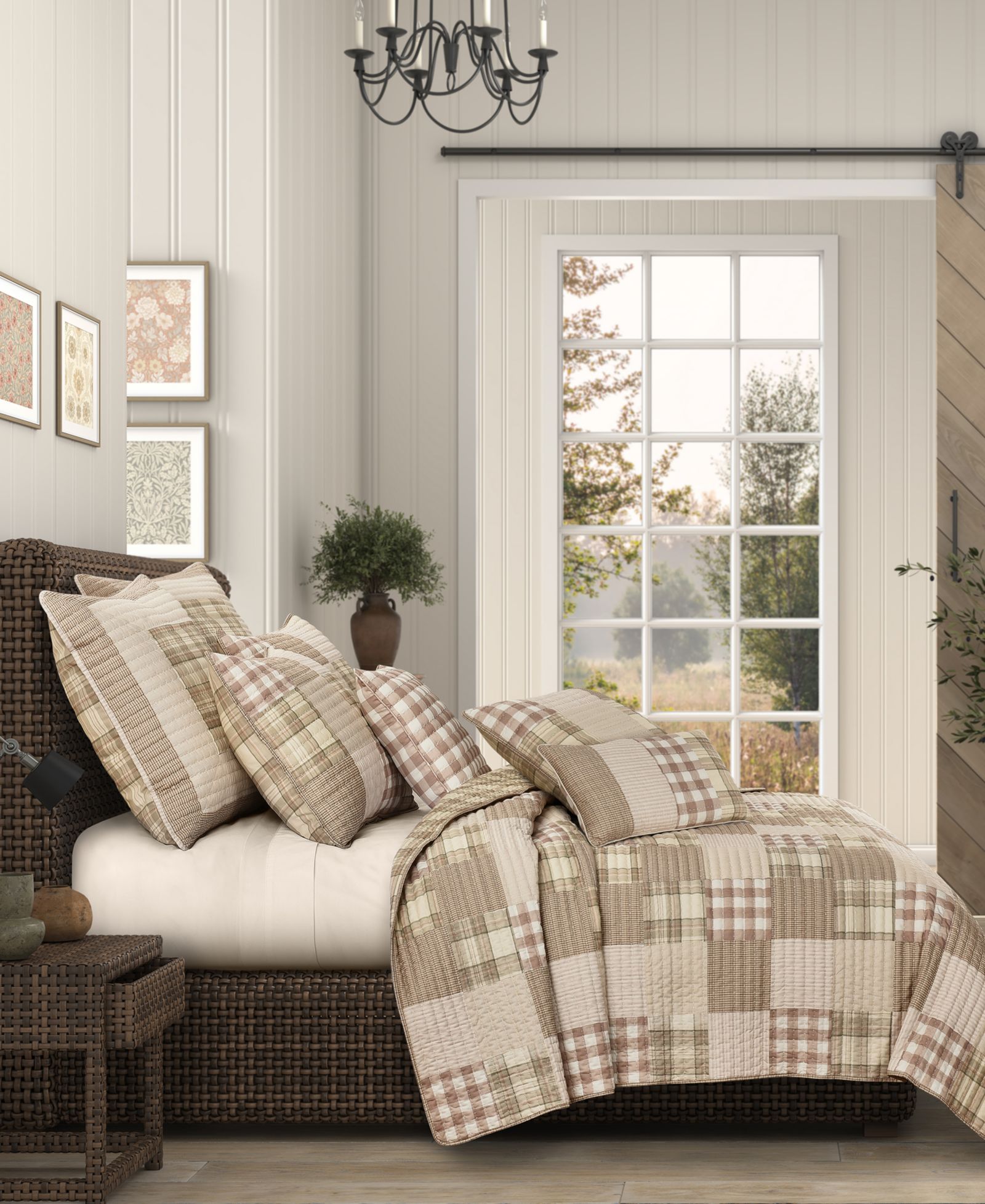J. Queen Cottage Mayfair Cotton Quilt, Full/Queen