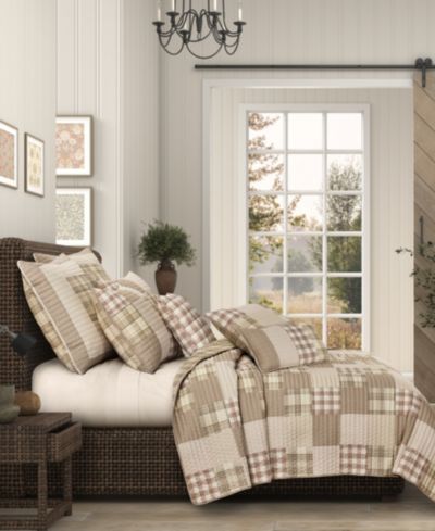 Лоскутное одеяло J. Queen Cottage Mayfair Cotton, Full/Queen