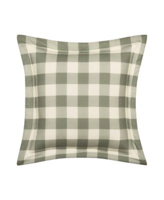 J. Queen Cottage Eloise Gingham Check Decorative Pillow, 18" x 18"