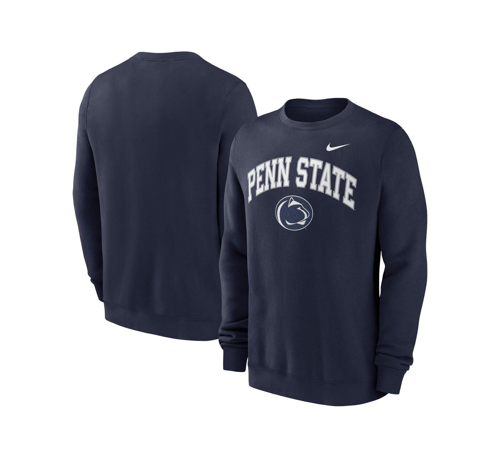 Nike Men's Navy Penn State Nittany Lions Arch Pullover Sweatshirt