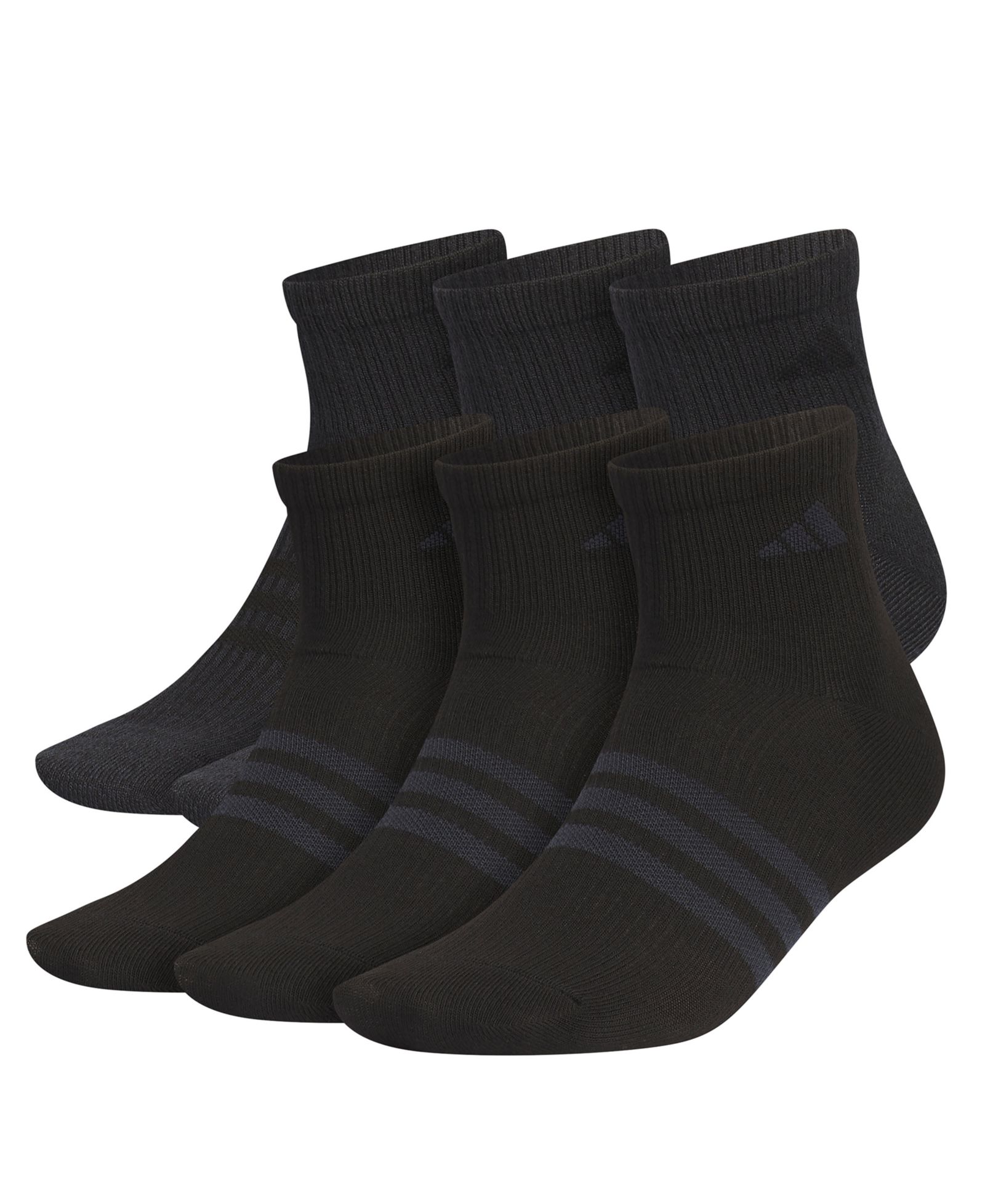 adidas Мужские носки Superlite 3.0 Quarter, 6 пар
