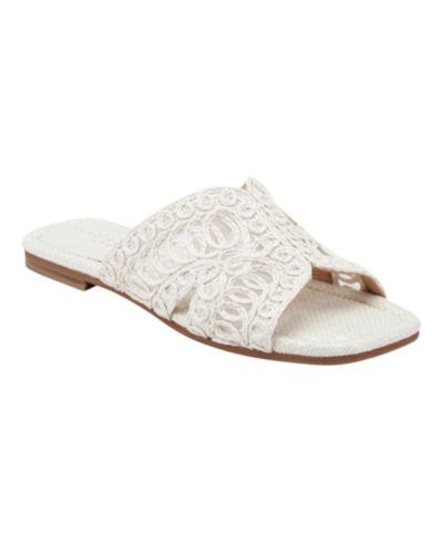 Женские сандалии Marc Fisher LTD Nalany Lace Flat Slip-On