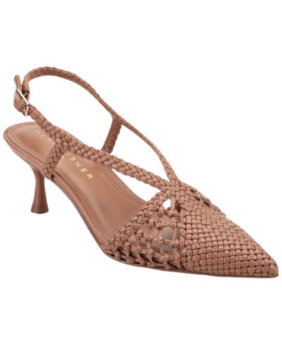 Женские туфли Marc Fisher LTD Reagan Woven Slingback Pumps