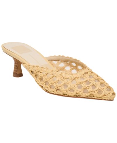 Dolce Vita Women's мюли на танкетке Cleo Loop Raffia