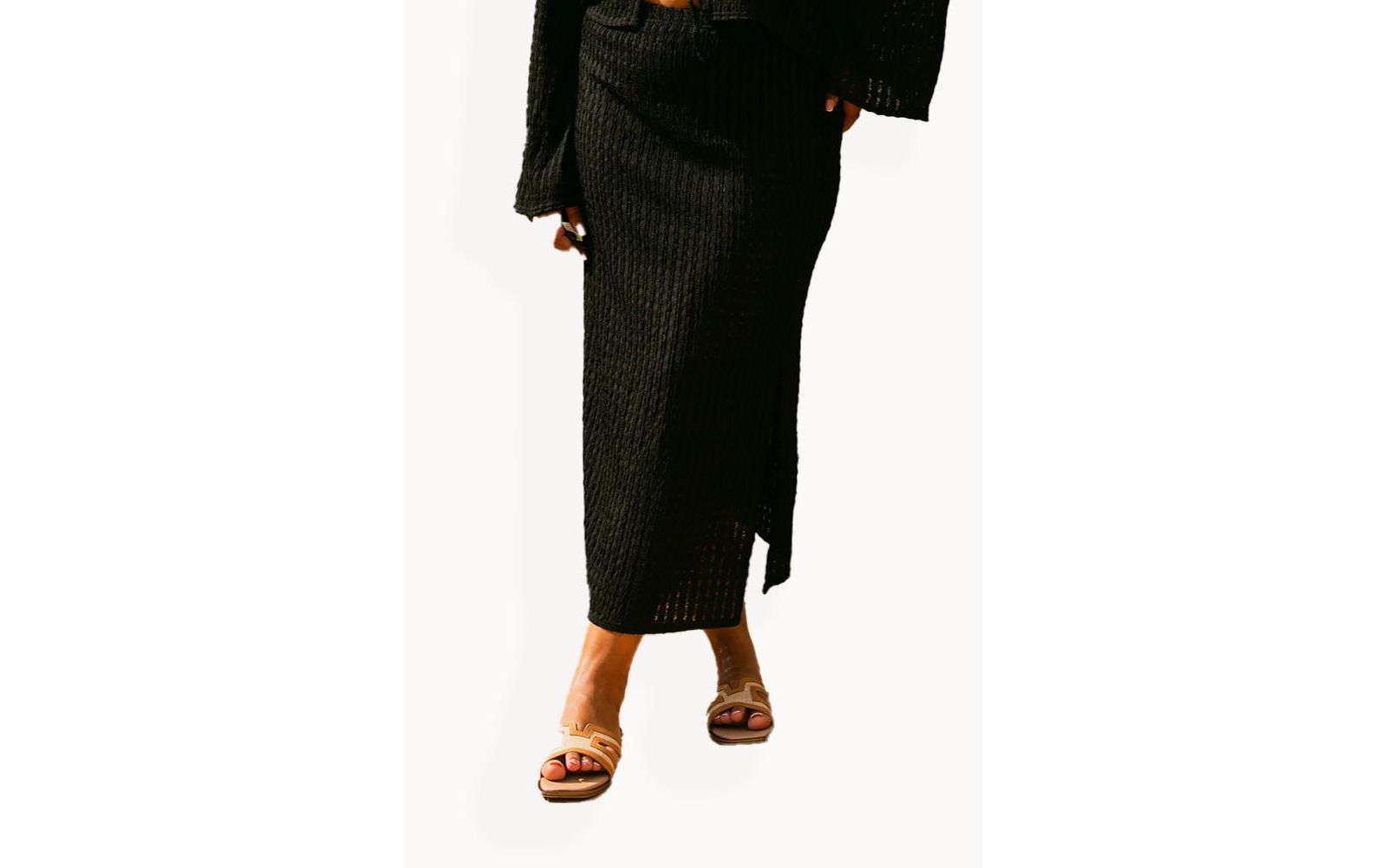Женская миди-юбка FASHION-SZN CURVE Crochet Resort