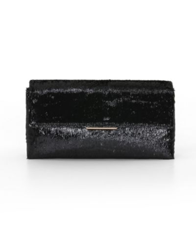 Клатч Jewel Badgley Mischka Woman's Angel Soft Faux Pony Hair