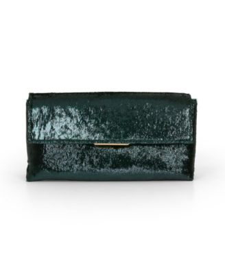 Клатч Jewel Badgley Mischka Woman's Angel Soft Faux Pony Hair