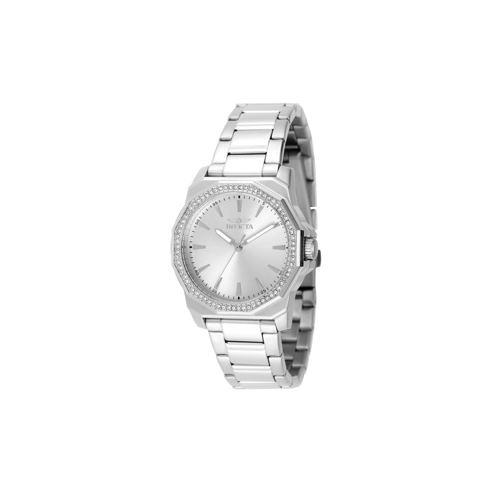 Женские часы Invicta 49110 Speedway Quartz Silver Dial