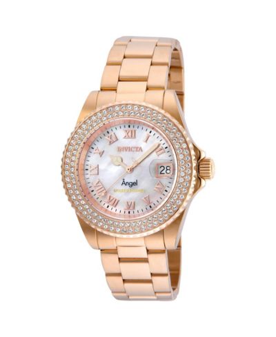 Женские часы Invicta 24615 Angel Quartz с белым циферблатом