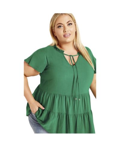 Женский топ Avenue Women's Plus Size Lani