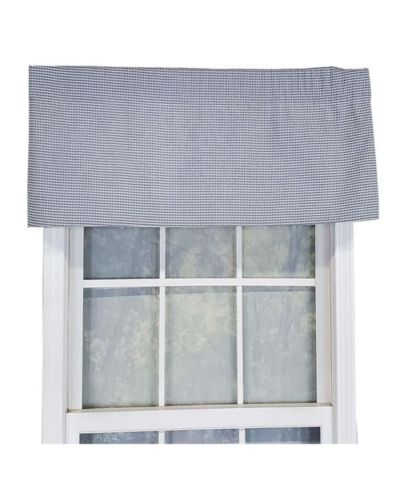 RLF Home Croswell декоративная занавеска в мелкую клетку, 50" X 14"