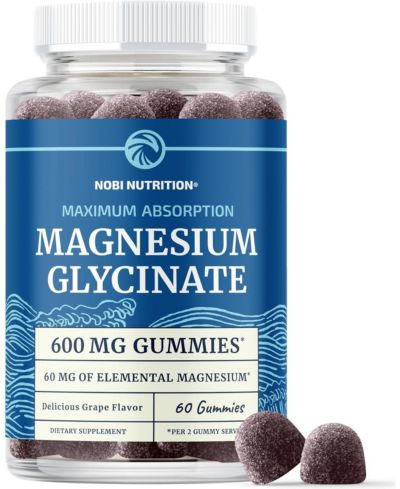 Magnesium Glycinate Gummies, 60ct